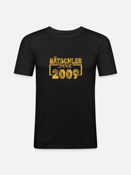 Bätscheler 2009 - Männer Slim Fit T-Shirt - Schwarz