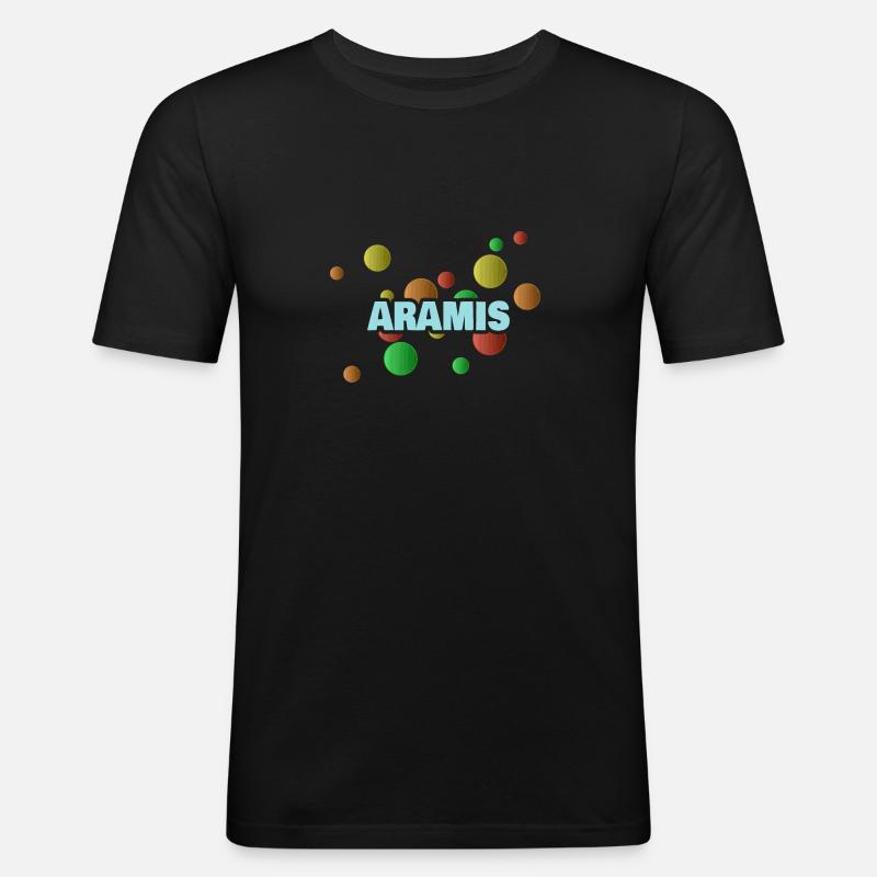 Aramis - T-shirt près du corps Homme - noir