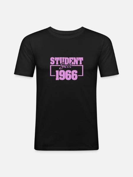 1966 1966 - Men's Slim Fit T-Shirt - black