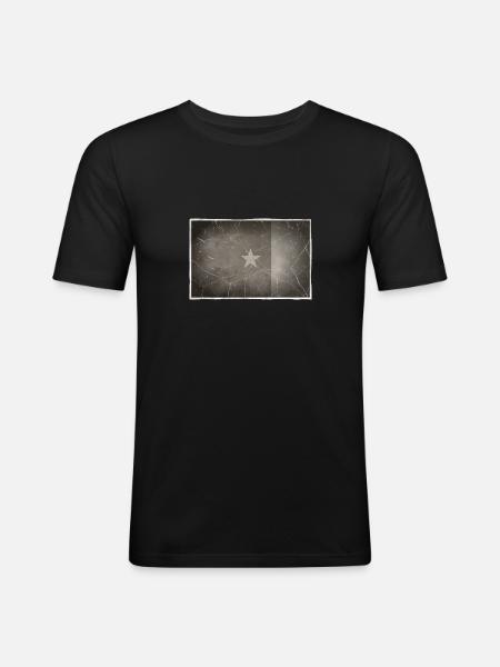 First name Cameroon - Men's Slim Fit T-Shirt - black