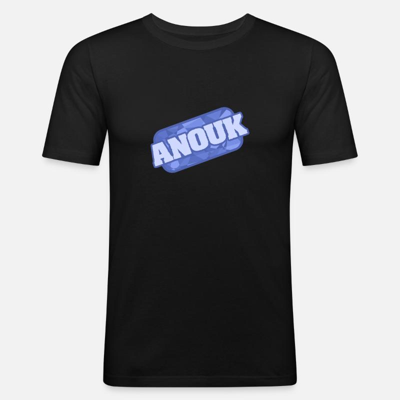 Salute e Medicina Anouk - Maglietta aderente da uomo - nero