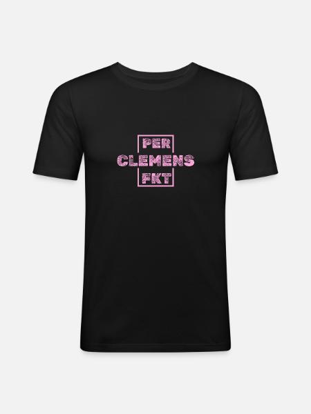 Clemens Clemens - Men's Slim Fit T-Shirt - black