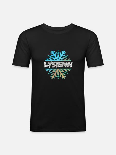 Gift for Lysienn - Men's Slim Fit T-Shirt - black