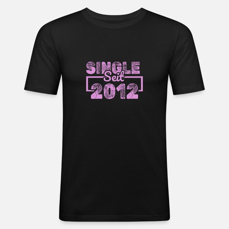 2012 2012 - Männer Slim Fit T-Shirt - Schwarz