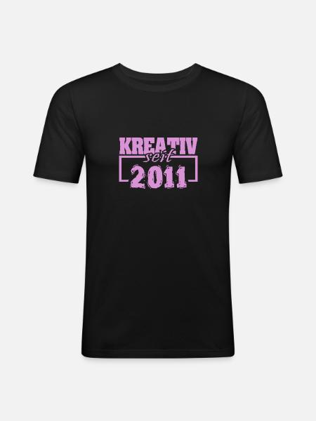 Creative 2011 - Men's Slim Fit T-Shirt - black