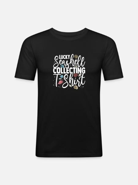 Moules Collectionneurs de moules - T-shirt près du corps Homme - noir