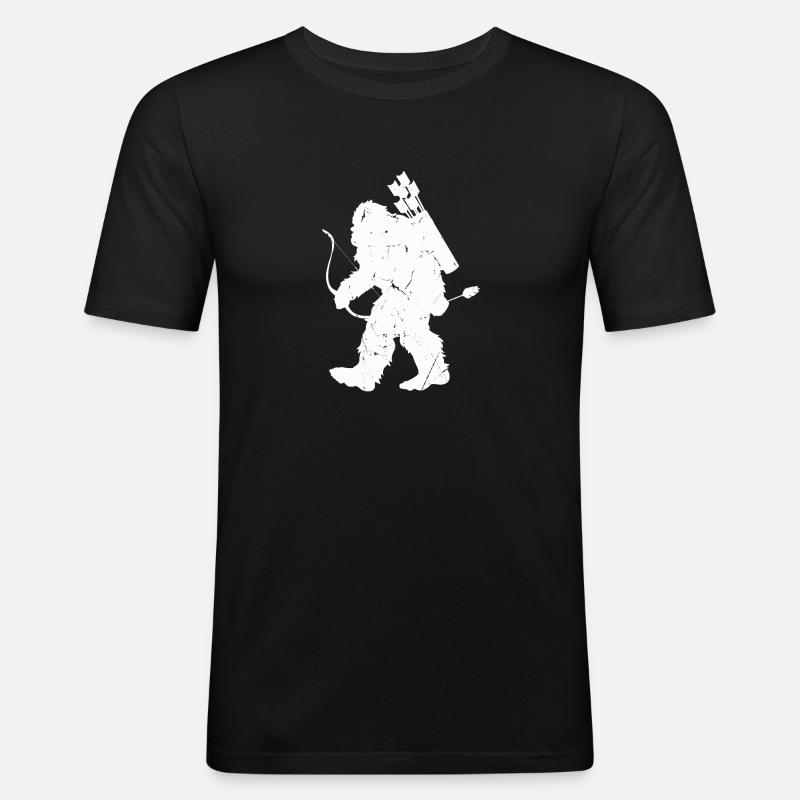 Archery Archery Bow - Men's Slim Fit T-Shirt - black