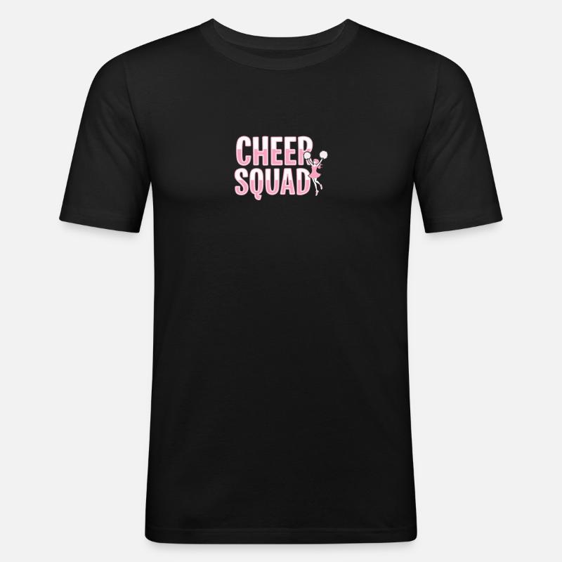 Cheer Squad Cheerleading d’équipe - T-shirt près du corps Homme - noir