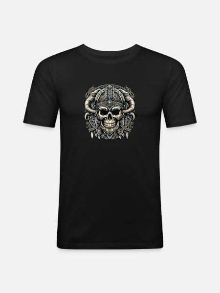 Veiled Ancestors - Men's Slim Fit T-Shirt - black