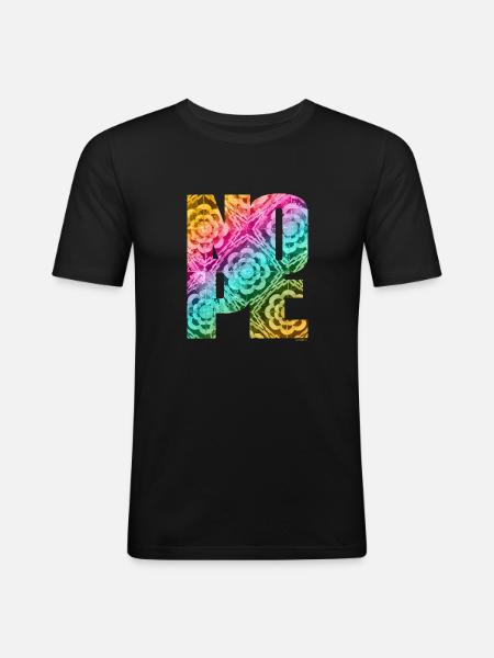 NOPE - sei kein Ja - Sager! - Männer Slim Fit T-Shirt - Schwarz