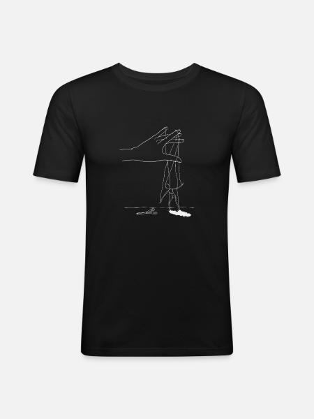 Breaking Free - Men's Slim Fit T-Shirt - black