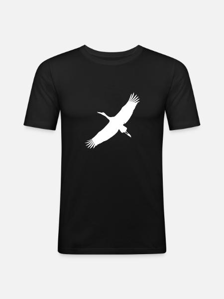 stork - Men's Slim Fit T-Shirt - black