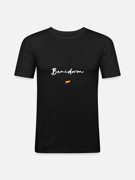 Benidorm - Men's Slim Fit T-Shirt - black