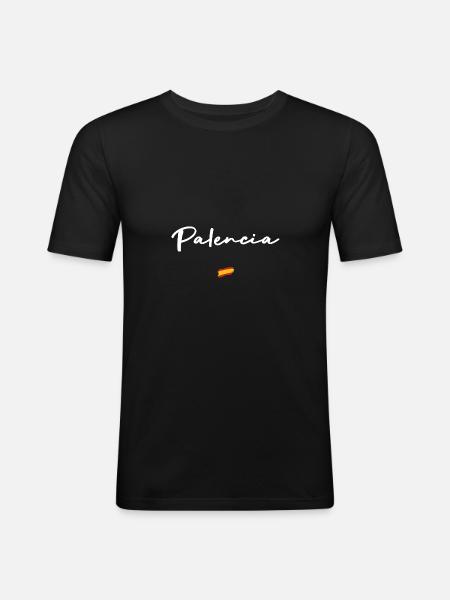 Palencia - Men's Slim Fit T-Shirt - black