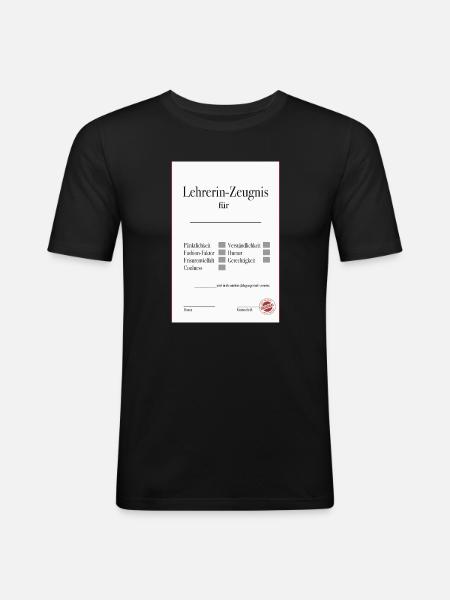 Témoignage d’enseignant : cadeau d’adieu drôle - T-shirt près du corps Homme - noir