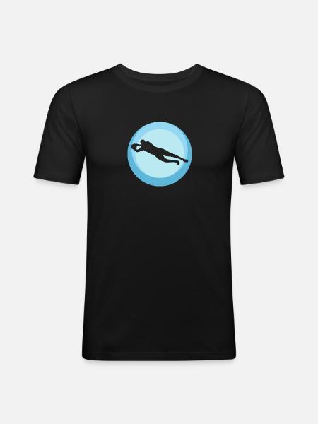 Penalty Defender - Men's Slim Fit T-Shirt - black