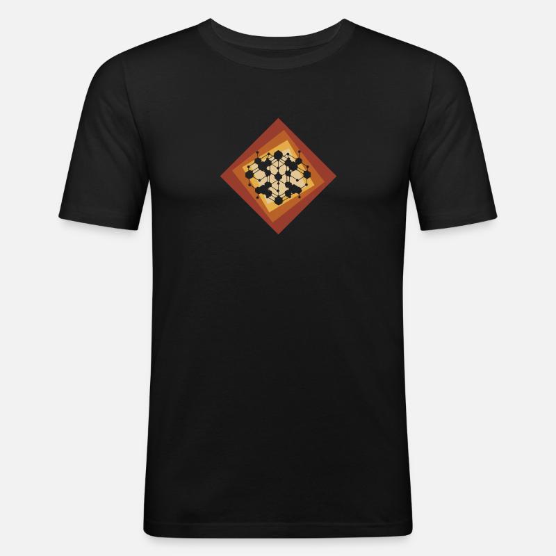 Crypto Cryptowährung Cryptowährung - Männer Slim Fit T-Shirt - Schwarz