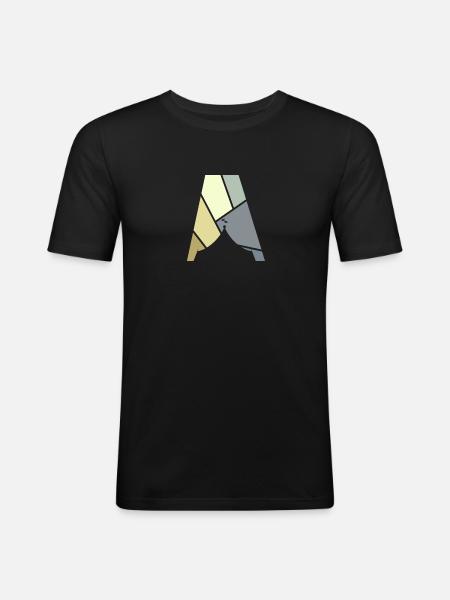 Circus Circus Clown - Men's Slim Fit T-Shirt - black
