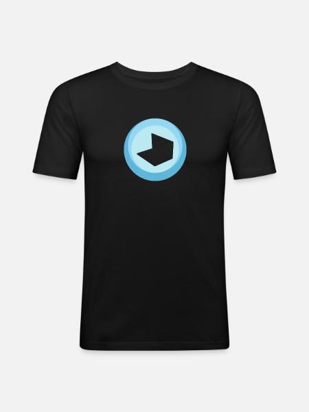 Blog Homepage Blogger - Men's Slim Fit T-Shirt - black