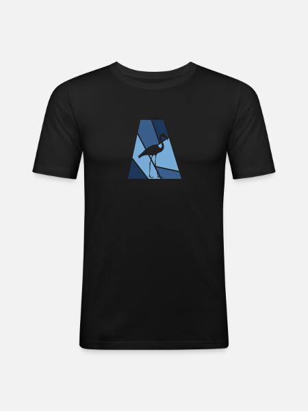 Flamingo Flamingos Flamingos - Men's Slim Fit T-Shirt - black