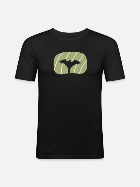Wingsuit Flying - Men's Slim Fit T-Shirt - black
