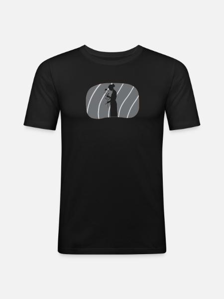 Florist Watering Can - Men's Slim Fit T-Shirt - black