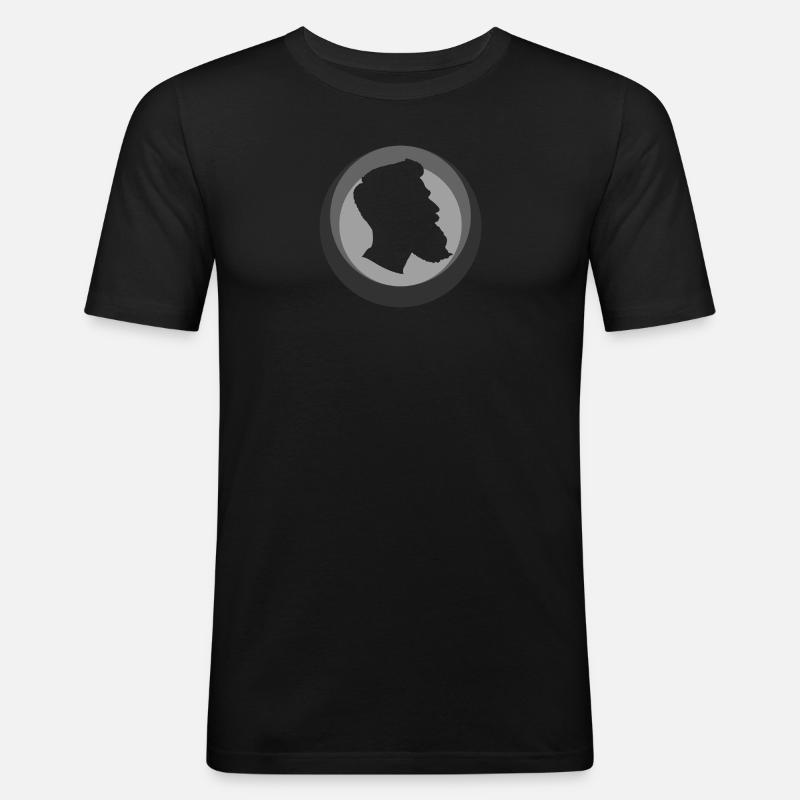 Bart Baertig - Männer Slim Fit T-Shirt - Schwarz