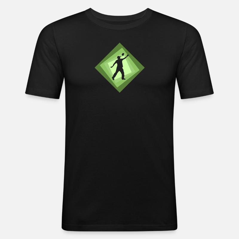 Cornhole Rules - Men's Slim Fit T-Shirt - black