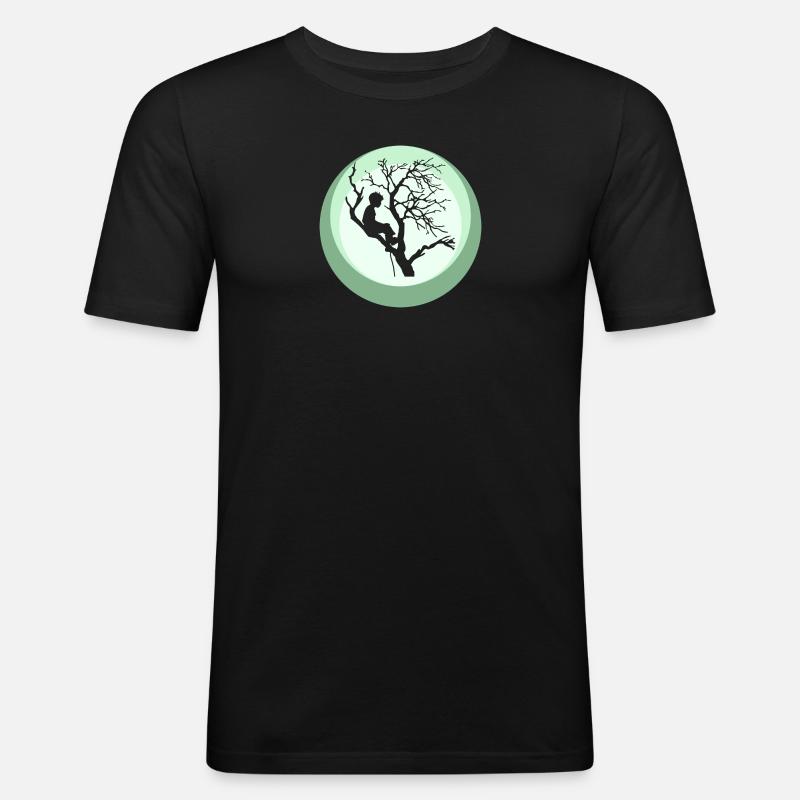 Climbing Climbers - Men's Slim Fit T-Shirt - black