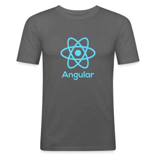 Reactangular – Is it React? Is it Angular? - Männer Slim Fit T-Shirt