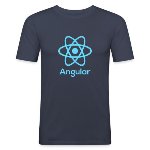 Reactangular – Is it React? Is it Angular? - Männer Slim Fit T-Shirt