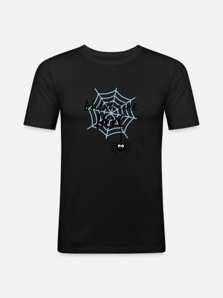 Ich bin eine Hexe - Männer Slim Fit T-Shirt - Schwarz