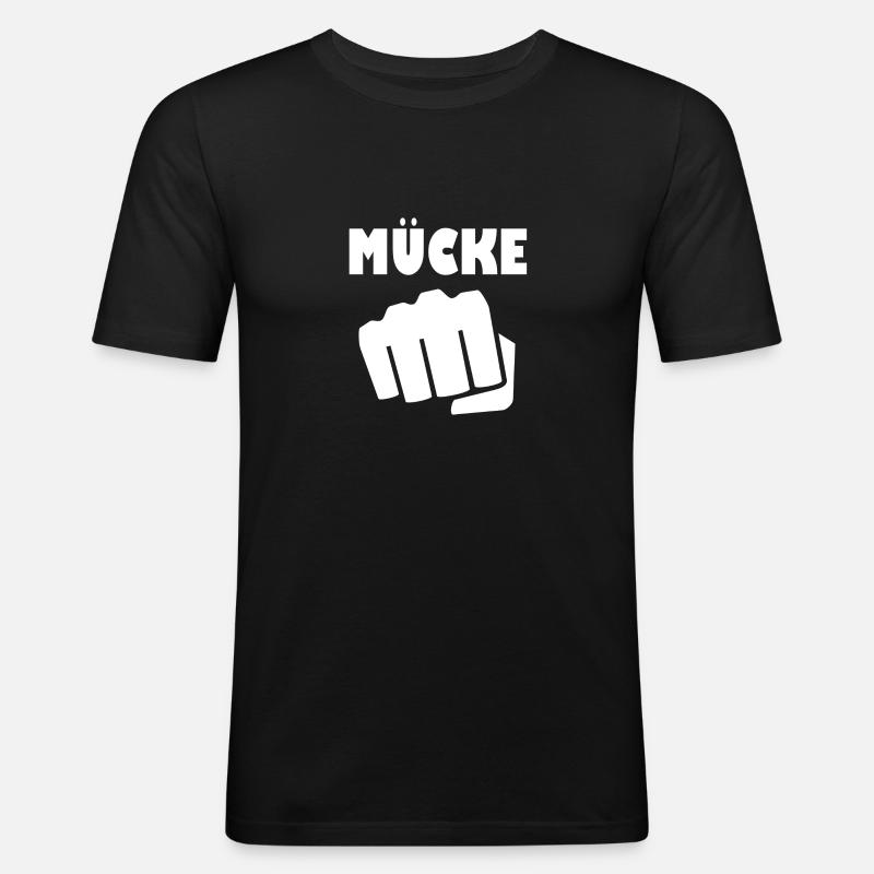 mosquito - Men's Slim Fit T-Shirt - black