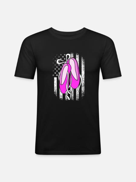 Ballet Ballet Dancer - Men's Slim Fit T-Shirt - black