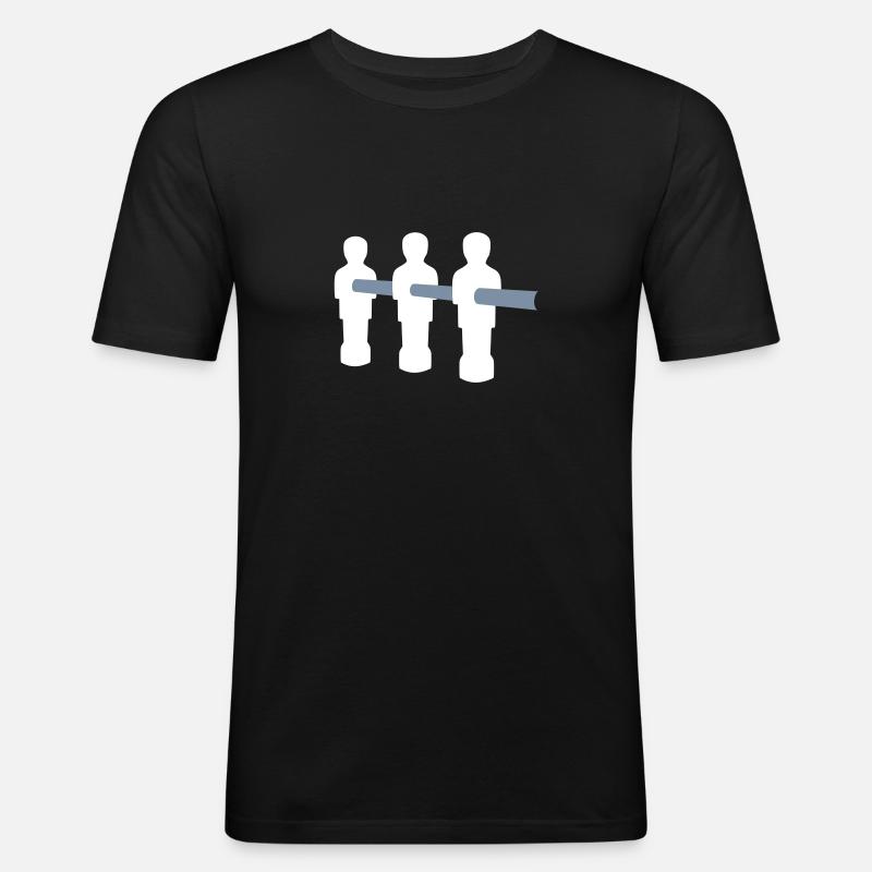 Kicker - Männer Slim Fit T-Shirt - Schwarz