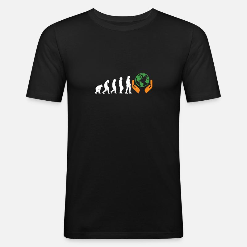 Umweltingenieur Umwelttechnik Engineer Science - Männer Slim Fit T-Shirt - Schwarz