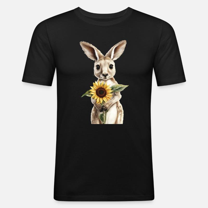 Pinguin - Männer Slim Fit T-Shirt - Schwarz