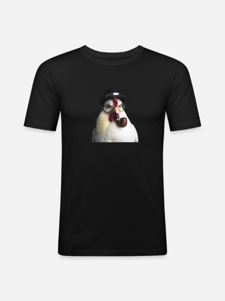 Boss Rooster - Men's Slim Fit T-Shirt - black