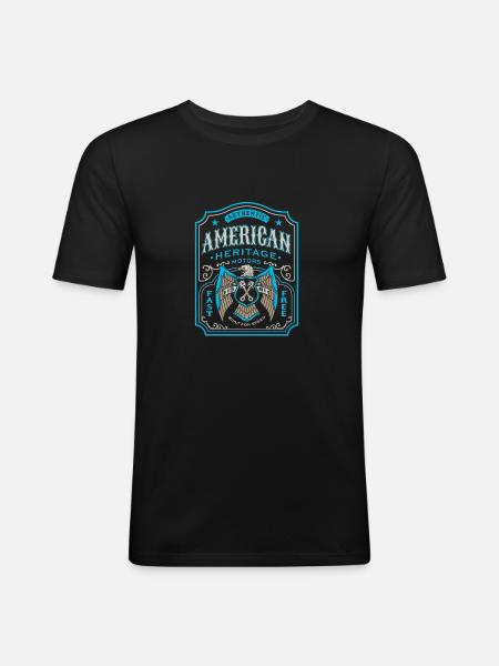 American Motors Design - Men's Slim Fit T-Shirt - black