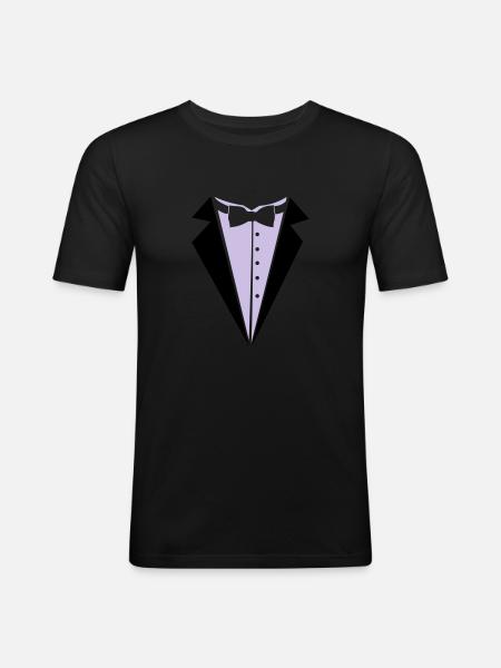 Groom - Men's Slim Fit T-Shirt - black
