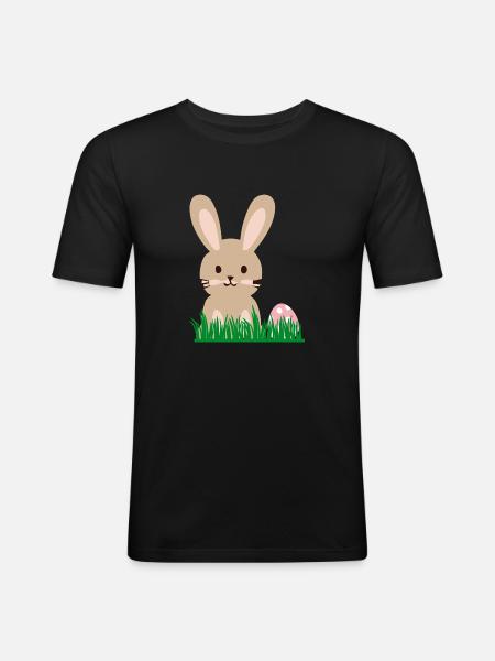 Hare - Men's Slim Fit T-Shirt - black