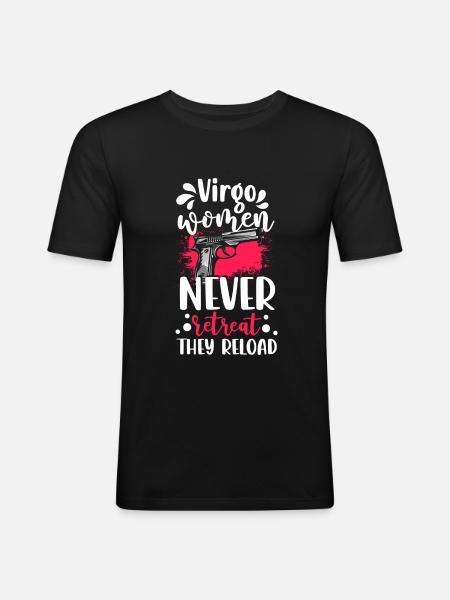 Horoscope Earth Superstition - Men's Slim Fit T-Shirt - black