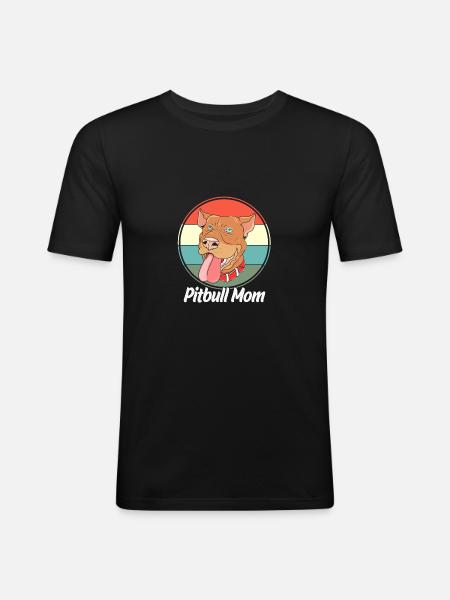 Pitbull - Men's Slim Fit T-Shirt - black