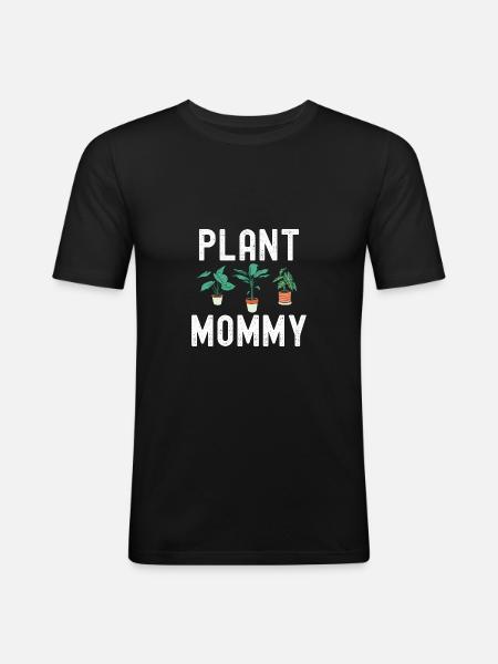 Planter - T-shirt près du corps Homme - noir