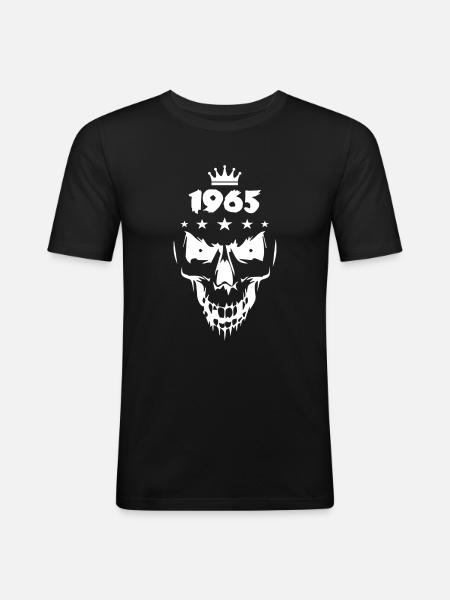 Skull (1965) - Men's Slim Fit T-Shirt - black