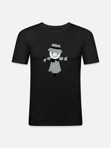 dummy - Men's Slim Fit T-Shirt - black