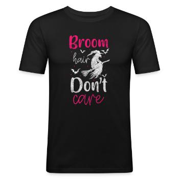 Hexerei Frauen Zauberei Monster - Männer Slim Fit T-Shirt - Schwarz - Vorne - Nik (191cm)