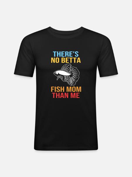 Aquarium Aquarist - Men's Slim Fit T-Shirt - black