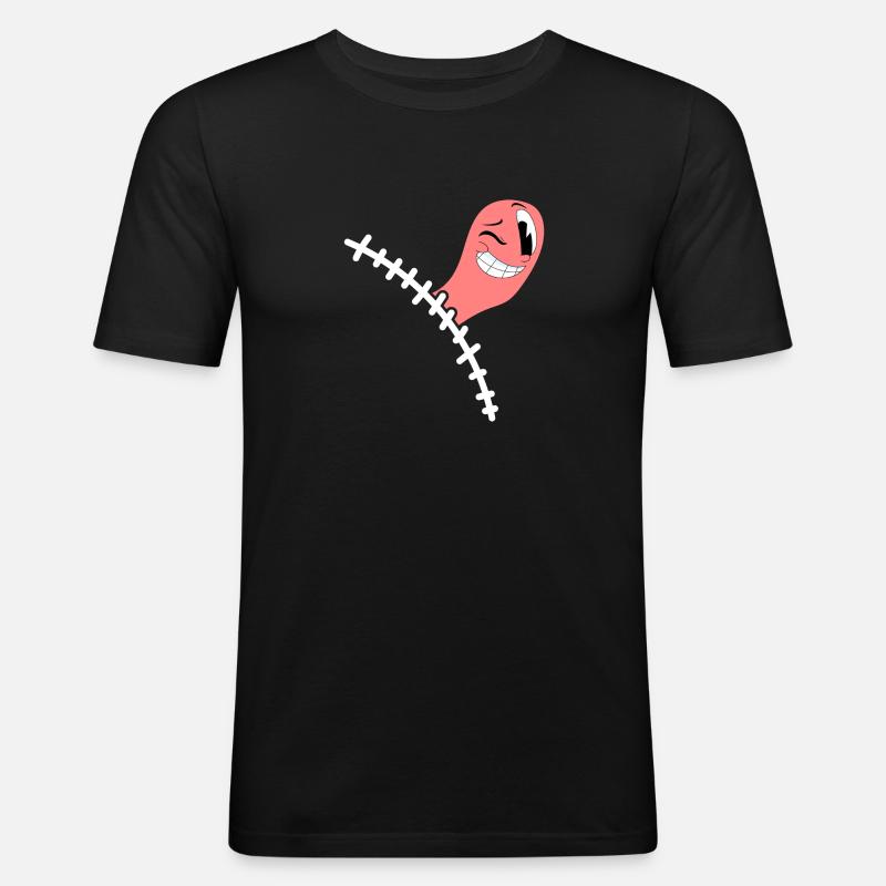 Appendectomy Appendicitis - Men's Slim Fit T-Shirt - black