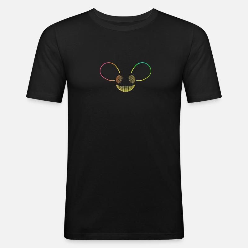 Deadmau5 - Männer Slim Fit T-Shirt - Schwarz